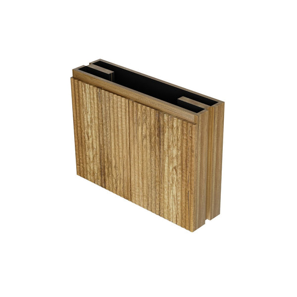 English Elm 30inch Floating Bathroom Vanity Wall Mounted Cabinet with Drawer Storage No Basin Dark Yellow W3520P391031