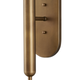 Barbican Double-Light Brass Wall Sconce