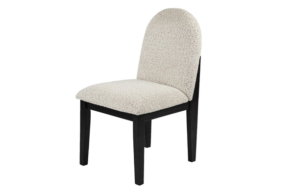 English Elm Traditional 7-Piece Dining Set With Trestle Table & 6 Plush Chairs - Expanding Butterfly Leaf Design B011S01803-GIGA