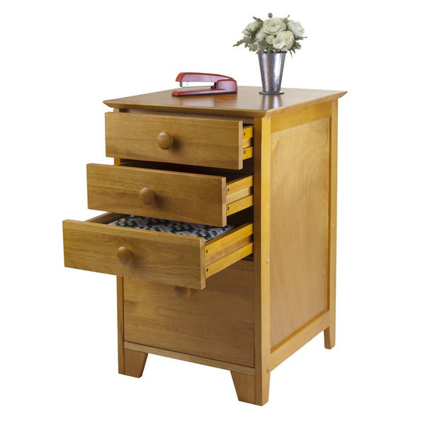 Winsome Wood Studio Home Office File Cabinet - Sturdy Honey Finish With Ample Storage For Files & Essentials Honey Solid ,Composite Wood 99428-winsome-wood
