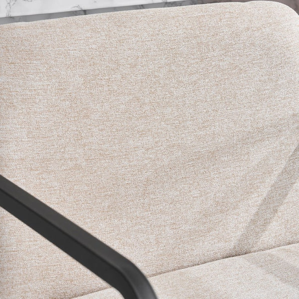 English Elm Set Of 2 Modern Upholstered Counter-Height Bar Stools With Armrests - Stylish & Comfortable Dining Chairs W1901P225273-GIGA