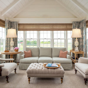 English Elm Table Rustic Farmhouse Bedside Lamps Set of 2 with Nightlight, 4-Way Rotary Switch, Linen Shade LED White W3355P391491