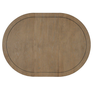 English Elm Trexm Rustic Farmhouse Extendable Dining Table Oak Veneer Drop Leaf Seats Six Espresso N715P399861P