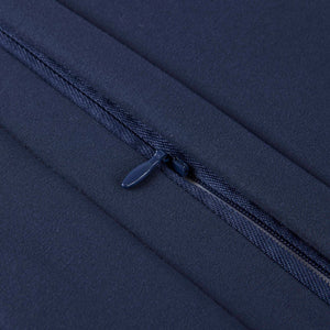 English Elm 4 King Comforter Set Elegant Chenille Jacquard Bedding with Plush 8oz Fill, Matching Shams & Bedskirt Navy 23.62 L x 20.47 W x 14.96 H B035P366517