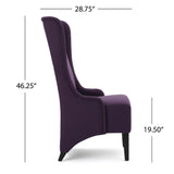 Christopher Knight Home® - Noble House - Callie Plum Fabric Dining Chair