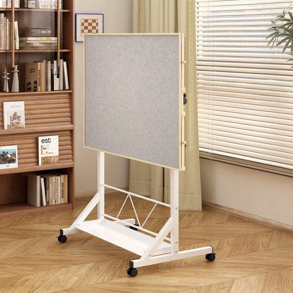 English Elm (white) Wooden Puzzle Table with Drawers Tilting Top Wheels and Protective Cover W2641P442535