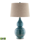 Lara 31.75'' High 1-Light Table Lamp - Blue - Includes LED Bulb 99784-LED Elk Home