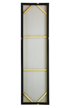 English Elm 70.9X19.7" 'See The Vision' Hand-Painted Gray Landscape Wall Art For Calming Home Décor & Focal Point W2078P313338