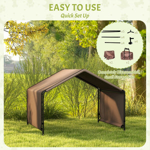 English Elm Pawhut Portable Dog Shade Shelter - Water-Resistant Tent For Outdoor Adventures, Easy Setup & Travel W2225P217600-GIGA