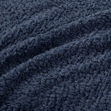 Woolrich Burlington Casual Berber Blanket WR51-2549 Navy