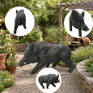 English Elm 21.3" Resin Tortoise Garden Sculpture Lifelike Shell Detail Weatherproof Patio Lawn Decor W5709P462779