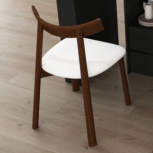 English Elm Kitchen Island Dining Set Marble Veneer Rotating Top Solid Wood Chairs Retro Modern White W2700S00120