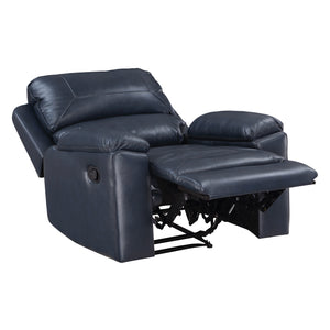 OSP Home Furnishings Santiago Recliner  Navy