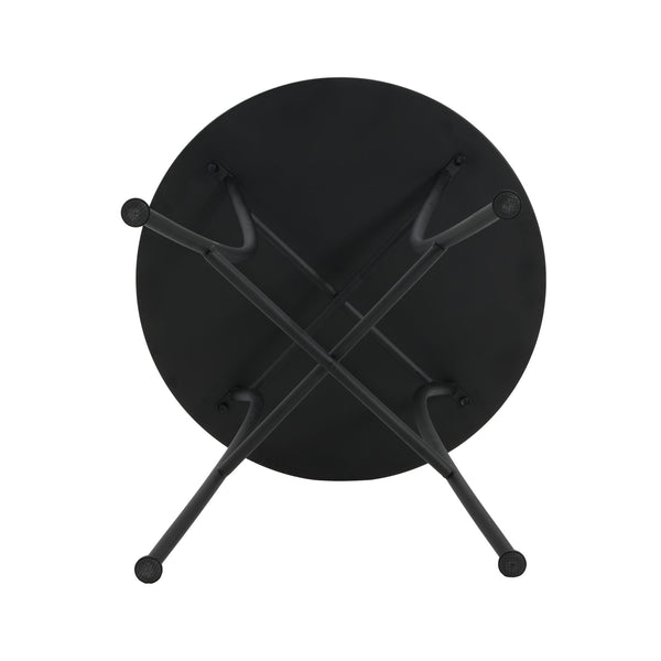 English Elm Christopher Knight Home® - Lambert Outdoor Chat Set Black & Red - Ornate Water-Shedding Ceramic Tile Seats, Iron Frame Patio Elegance N775P215527B