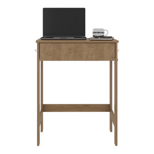 English Elm Lebam Compact Writing Desk with Drawer for Small Spaces Modern Home Office B092P390611