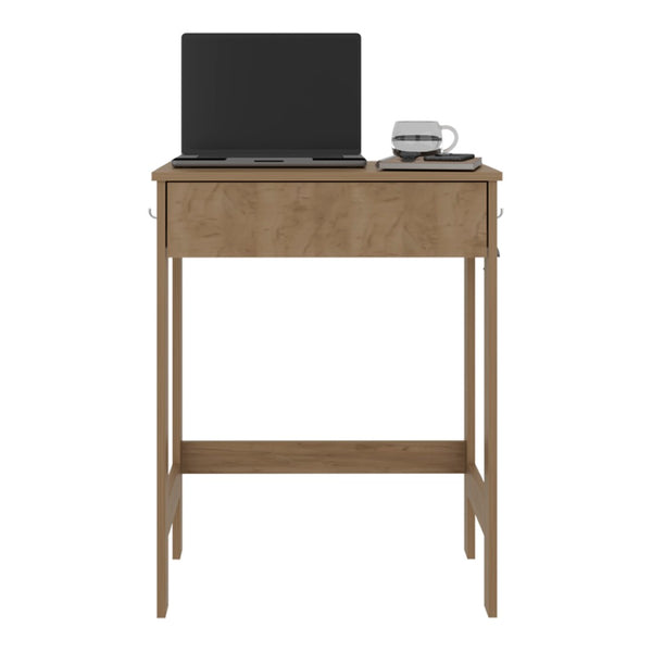 English Elm Lebam Compact Writing Desk with Drawer for Small Spaces Modern Home Office B092P390611