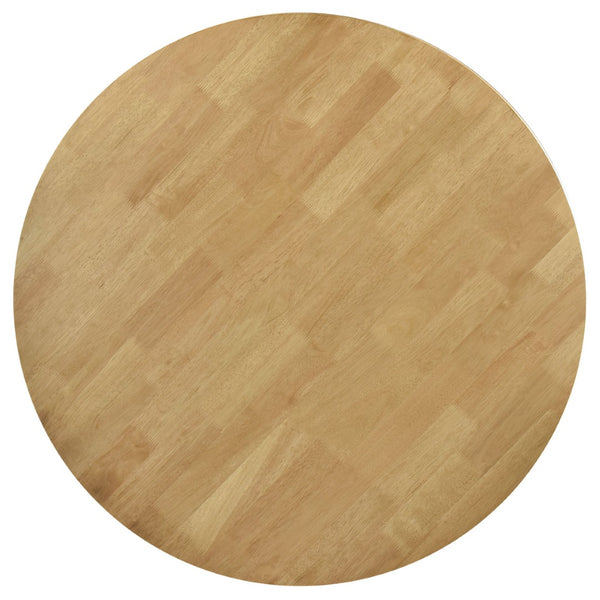 English Elm Barlow Round Dining Set Seats Four with Sculptural Walnut Table and Upholstered Chairs B062S01789