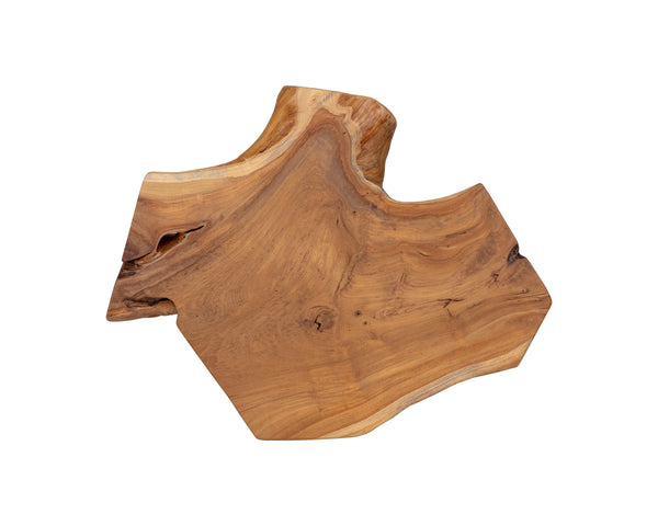Sunpan Wyatt Side Table - Handcrafted Teak Root Wood with Unique Design for Stylish Living Spaces Natural