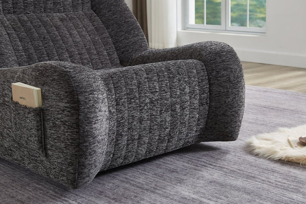 English Elm Bean Chenille Oversized Armrest Bean Bag Chair for Adults - Ergonomic 35D Sponge Comfort Sofa W3434P346412