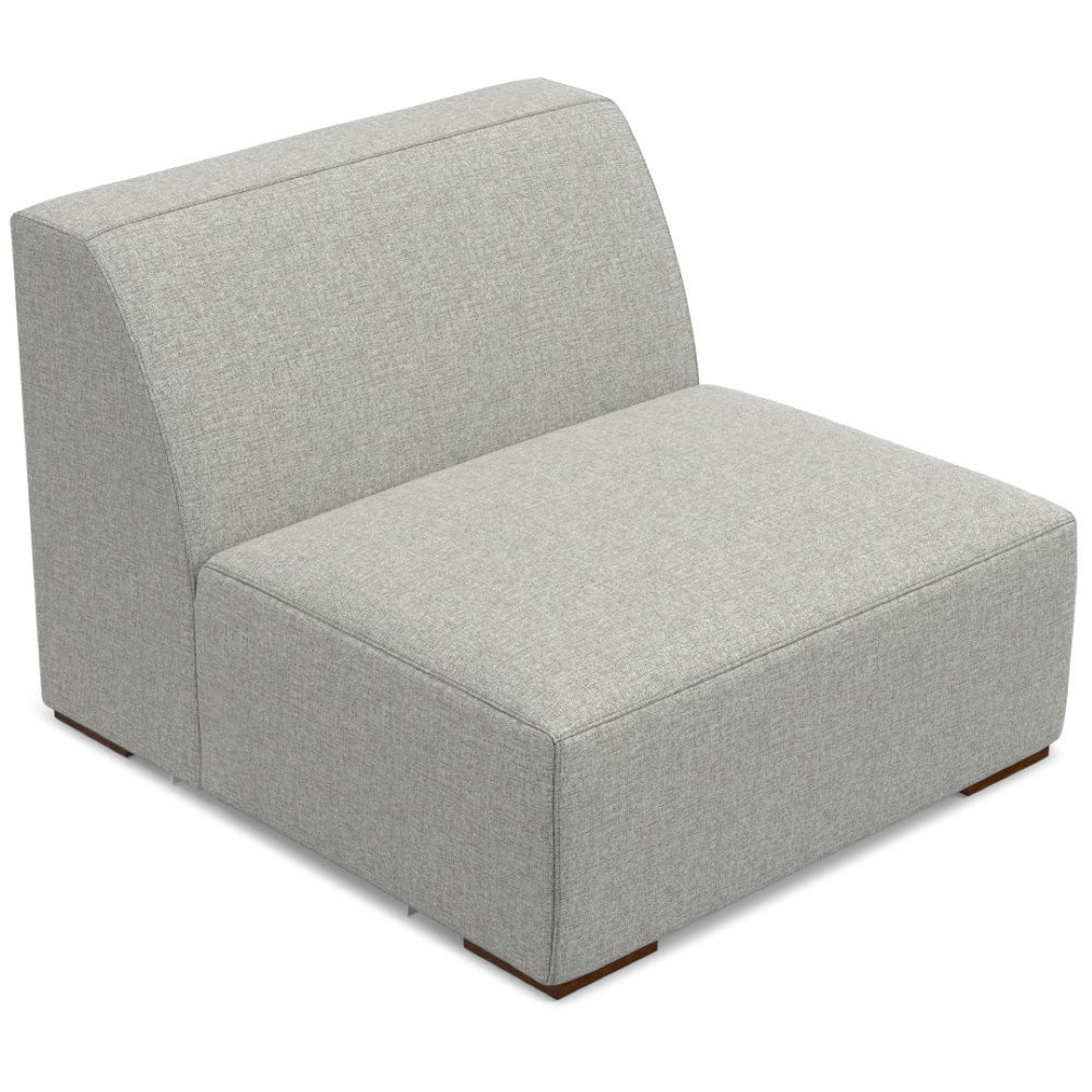 English Elm Rex Center Sofa Module - Modern Armless Chair In Eco-Friendly Fabric, Customizable & Durable Comfort B136P199237-GIGA