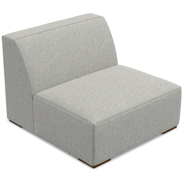 English Elm Rex Center Sofa Module - Modern Armless Chair In Eco-Friendly Fabric, Customizable & Durable Comfort B136P199237-GIGA