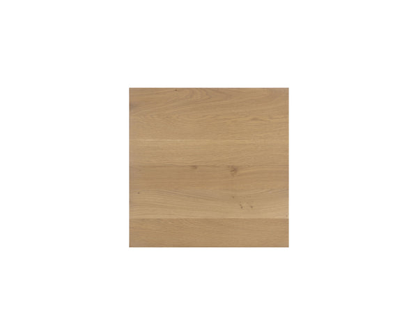 Sunpan Cormac End Table - Handcrafted Solid Acacia Wood with Unique Textures for Stylish Living Spaces Rustic Oak