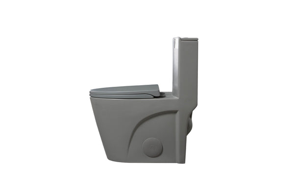 English Elm Toilet Floor Bolt Cap Set Polished Covers for a Clean Finished Bathroom Base Grey W1920P224477