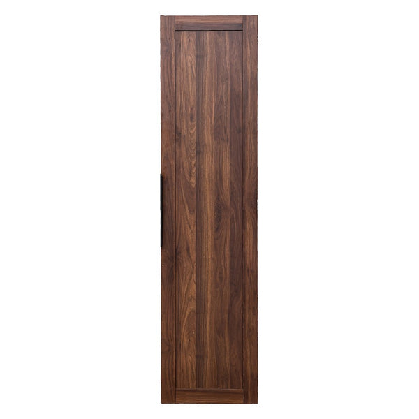 English Elm Kitchen Pantry Cabinet Freestanding Melamine Storage with Shelves for Dining Room Walnut W331P435939