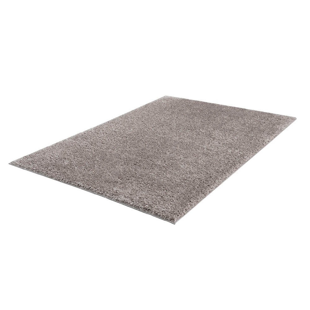 JLA Home Madison Park - Super Plush Polyester Shag Rug for Living Room – High-Pile Comfort, Durable Non-Slip Backing, Cozy Décor Accent Grey MP35-7573