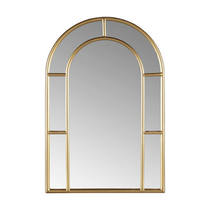 Martha Stewart Regina MT Lily Pond Gold Arched Wall Mirror MT95F-0080 Gold