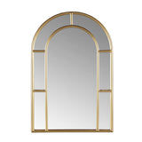 Martha Stewart Regina MT Lily Pond Gold Arched Wall Mirror MT95F-0080 Gold