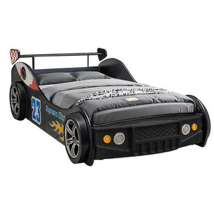 English Elm Supreme Energy Racing Car Bed – Fun Floor Bed With Led Light & Safety Features For Kids’ Rooms W2237S00015-GIGA