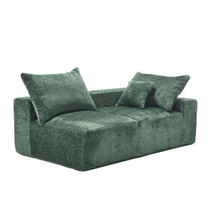 English Elm United Versatile Two-Person Sofa: Soft Chenille Upholstery For Comfort, Adaptable Design & Style W1568P222612-GIGA