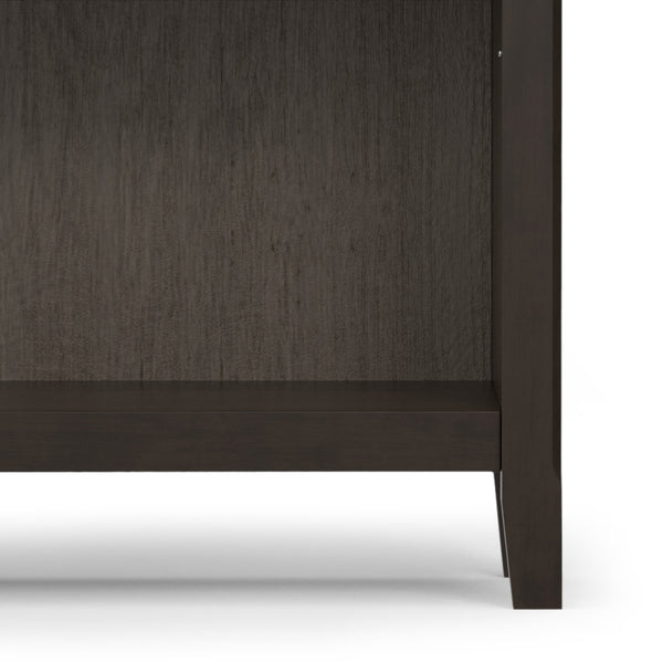 English Elm Amherst 36-Inch Solid Pine 5-Shelf Bookcase In Hickory Brown - Rustic Charm For Any Space B136P238613