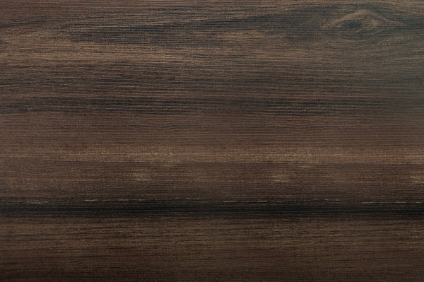 English Elm Modern 7pc Dining Set Ash Finish with Plush Upholstered Side Chairs Closed Back Comfort Design Walnut 34 L x 23 W x 11 H B011S01031