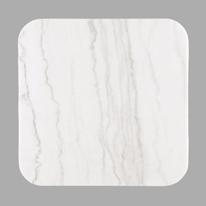 English Elm 3pc Modern Living Room Table Set with Open Bottom Shelf and Plinth Base in Medium Finish, Stylish centerpiece for seating areas Black,Gold,White 27 L x 51 W x 22 H B2741S00656