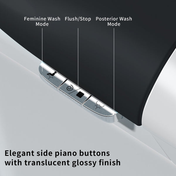 English Elm E40 Smart Toilet Bidet Combo with Heated Seat Auto Flush and Hands Free Spa Bath W3402P442697