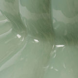 Jamie Young Co. Agnes Blown Glass Table Lamp With Linen Shade, Celadon Green Glass,Acrylic 9agnestlcedr