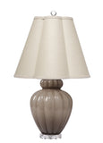 Agnes Hand-Blown Glass Table Lamp with Elegant Gourd Design and Warm Brass Hardware for Any Decor