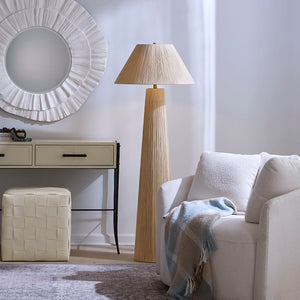 Jamie Young Co. Tension Jute Floor Lamp Cream Jute,Metal, Iron 9tensionflwh