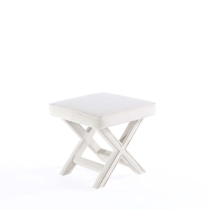 English Elm Abigail Velvet Accent Bench In Cream - Chic, Compact & Comfortable Seating For Any Room Decor B365P398205