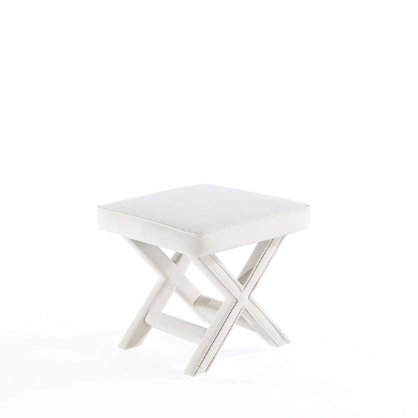 English Elm Abigail Velvet Accent Bench In Cream - Chic, Compact & Comfortable Seating For Any Room Decor B365P398205