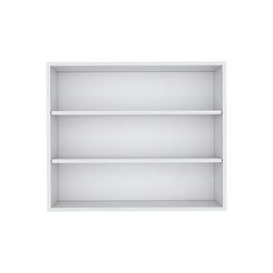 English Elm Meeker Wall Cabinet White - Modern Engineered Wood Kitchen Storage with 3 Spacious Shelves, Easy Mounting B092P245421