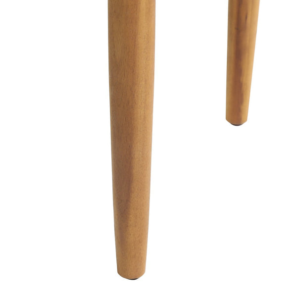 English Elm Rustic Acacia Wood Rope Woven Chair and Slat Table Set for Patio Comfort N769P326314T_70151.00