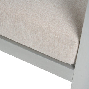 English Elm Christopher Knight Home® - Cora Modern Aluminum Club Chair With Beige Cushion – Stylish, Lightweight, And Weather-Resistant Seat N775P210695S