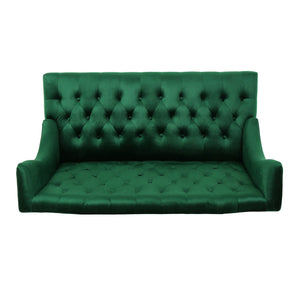 English Elm Christopher Knight Home® - LOVESEAT Emerald Velvet Wingback with Button-Tufted Diamond Stitch, Durable Wrinkle-Resistant Comfort 92 61186.00NVLTEMD