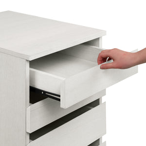 OSP Home Furnishings Holly Mobile Storage Cart White Oak