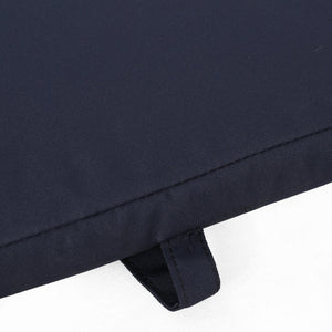 English Elm Christopher Knight Home® - 68020.00Cush-Navy Stylish Outdoor Chaise Lounge Cushion Set – Water-Resistant, Easy Care, Comfortable! N775P230183N