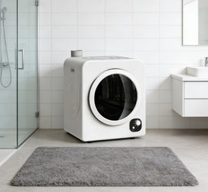 English Elm Compact Electric Clothes Dryer 1300w Stainless Drum Portable Apartment Laundry T3971P430789