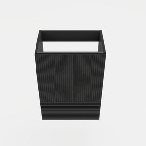 English Elm Gada Matte Black Freestanding Bathroom Vanity Cabinet with Drawer Modern Storage W1865P279901